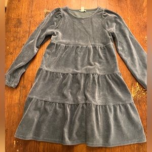 Crewcuts corduroy tiered dress